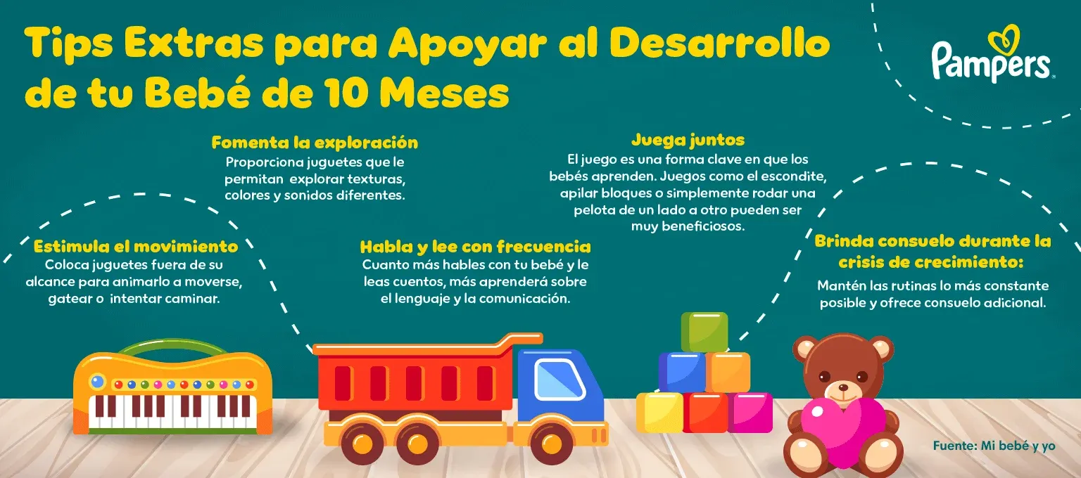 Desarrollo del bebé de 10 meses l Pampers LATAM