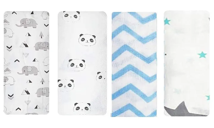 Rajlinen Muslin Swaddle Blankets