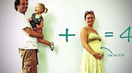 Como contar a gravidez: 10 ideias para Cartões