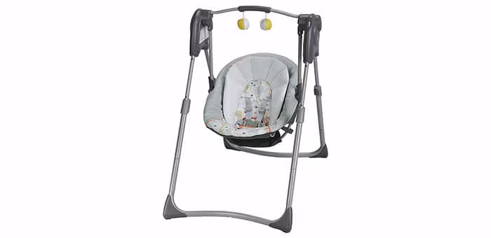 Graco Slim Spaces Compact Baby Swing
