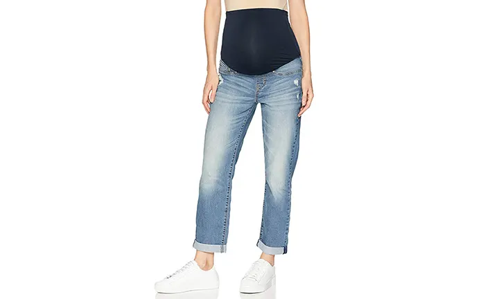 Signature by Levi Strauss & Co. Slim Boyfriend Maternity Jeans