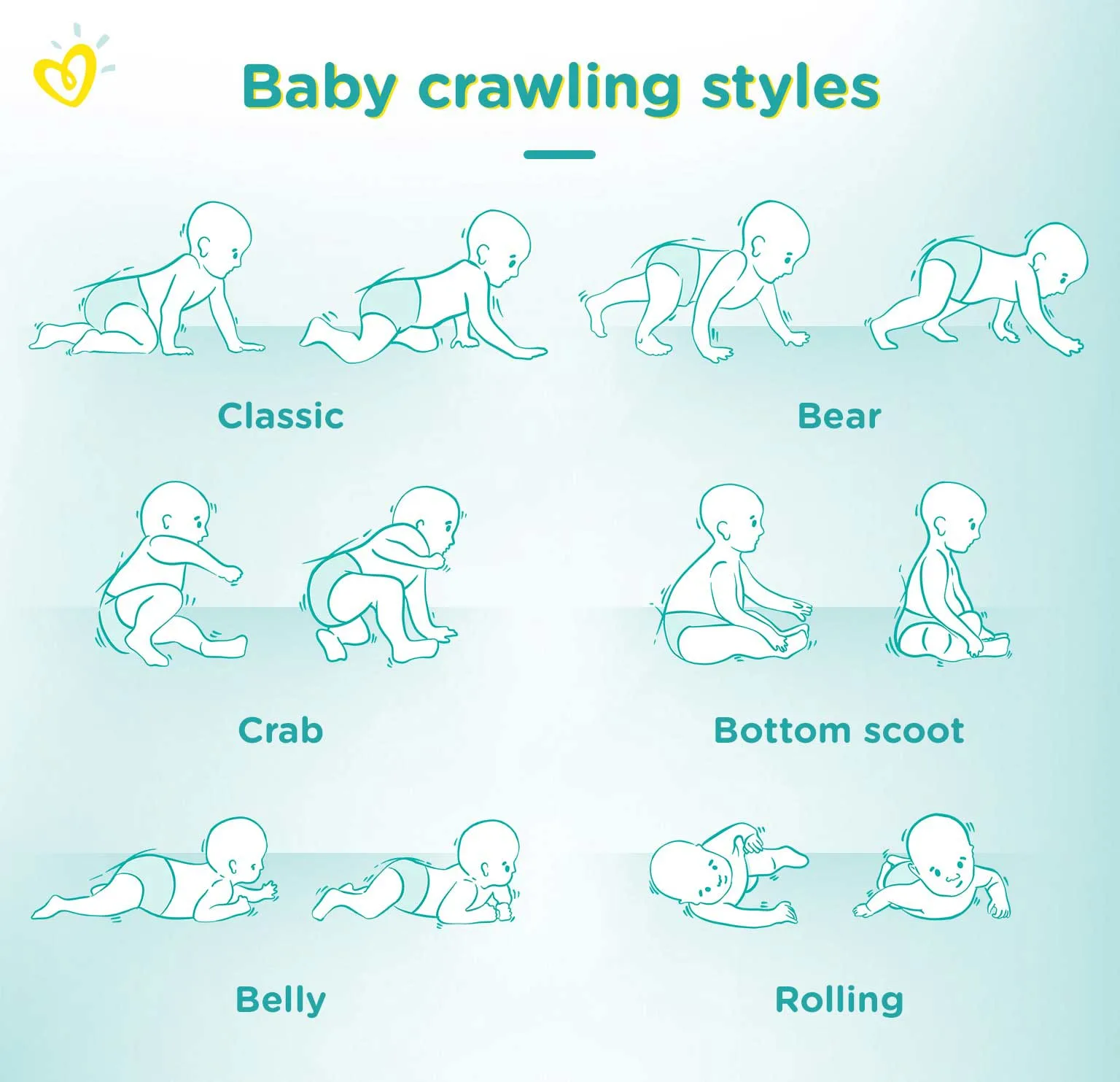 when do babies crawl-Article Content Image Baby-crawling-styles_v2_1536-min