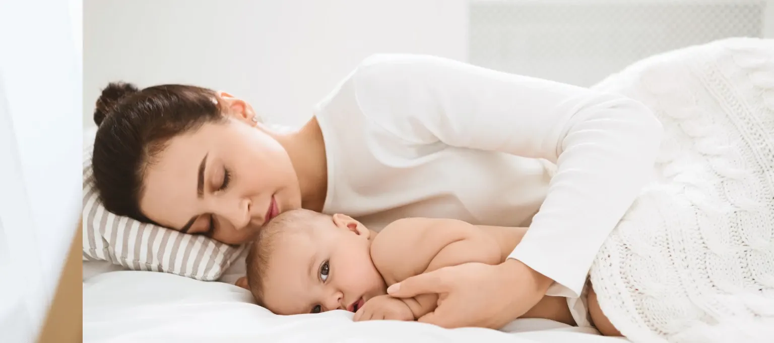 Bebê resistindo ao sono