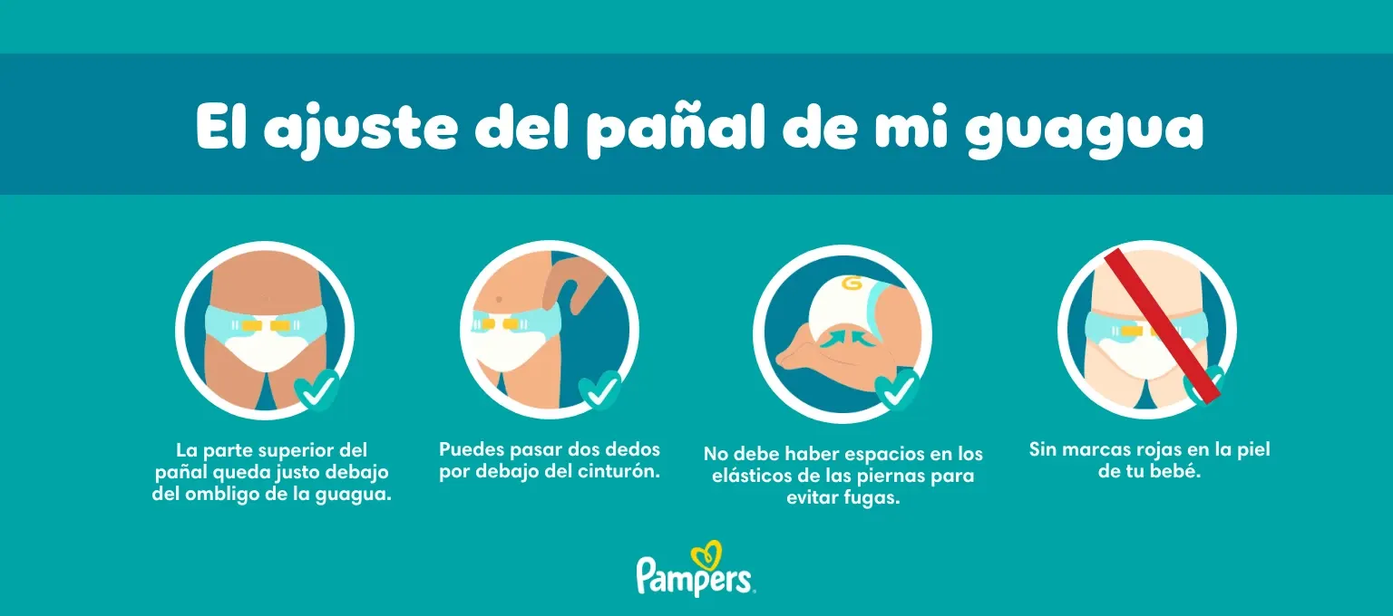 Ajuste del pañal