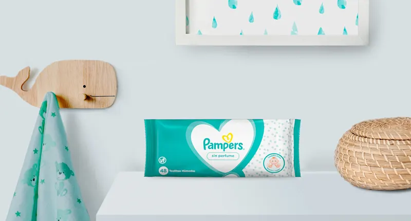 Toallitas húmedas Pampers® sin perfume