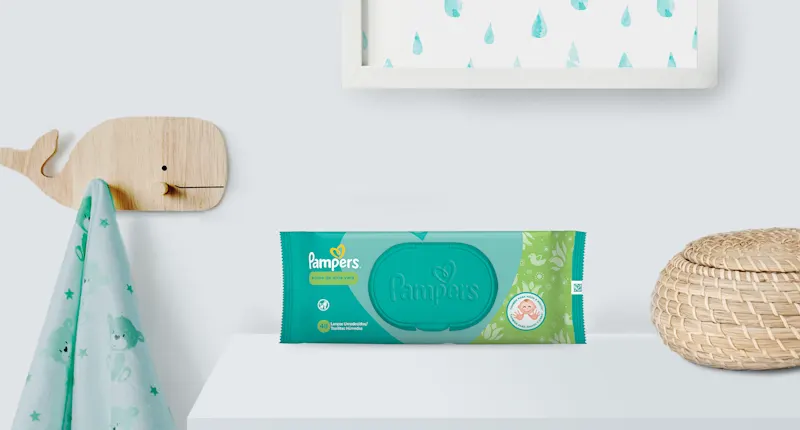 Toallitas húmedas Pampers® con aroma a naturaleza