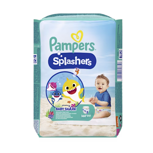 Pampers Splashers Baby Shark™ mărime 3 - 6