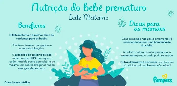 Nutrição do bebê prematuro Nutrição do bebê prematuro