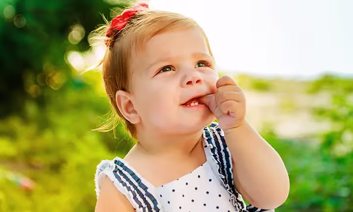 Baby Sucking Thumb
