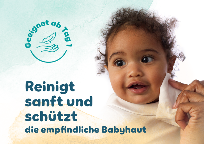Sanft zur Haut: Geeignet für die empfindliche Haut von Neugeborenen