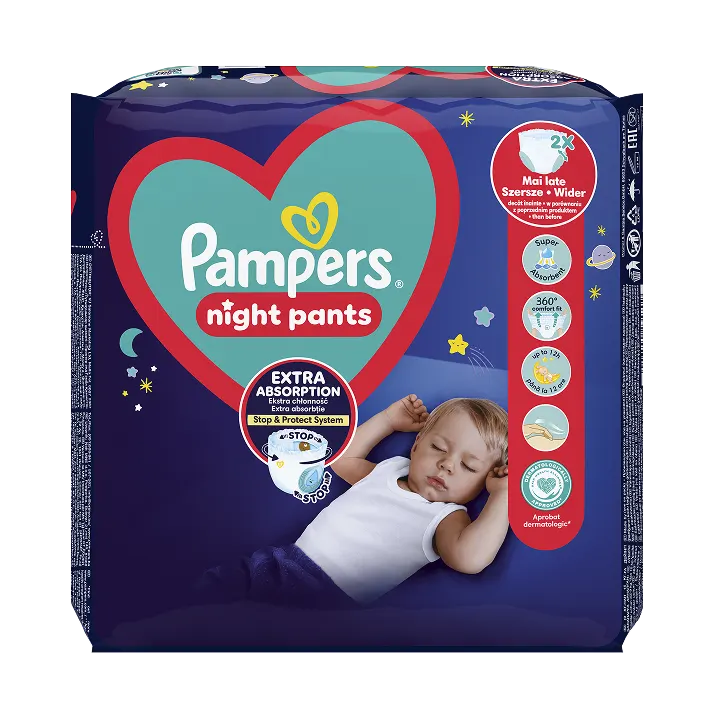 Pieluchomajtki Pampers Night Pants