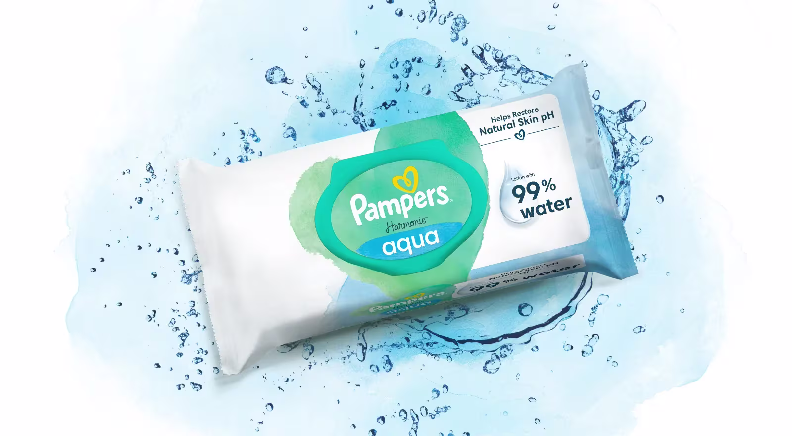 Pampers® Harmonie™ Aqua Feuchttücher