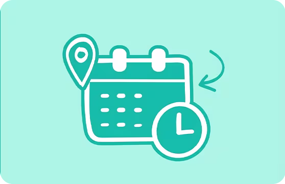 Choose your event date & location