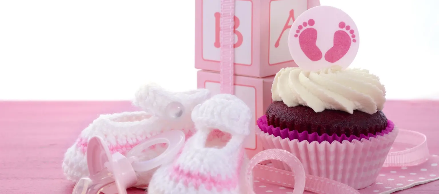 decoração chá de bebê