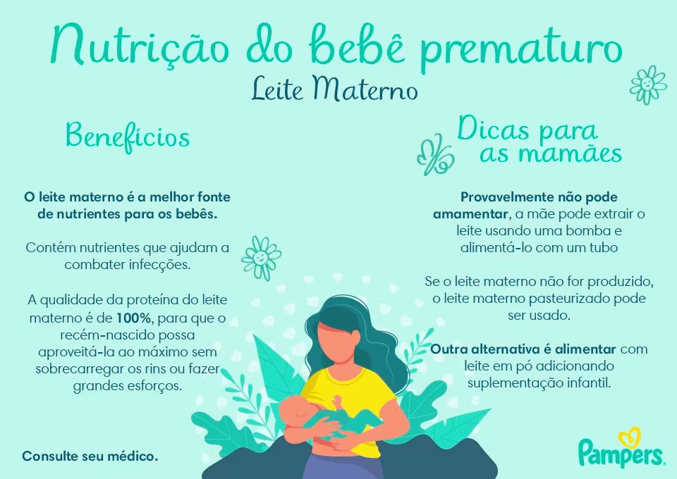 Nutrição do bebê prematuro Nutrição do bebê prematuro