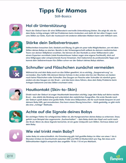 Stillen: Tipps für Mamas