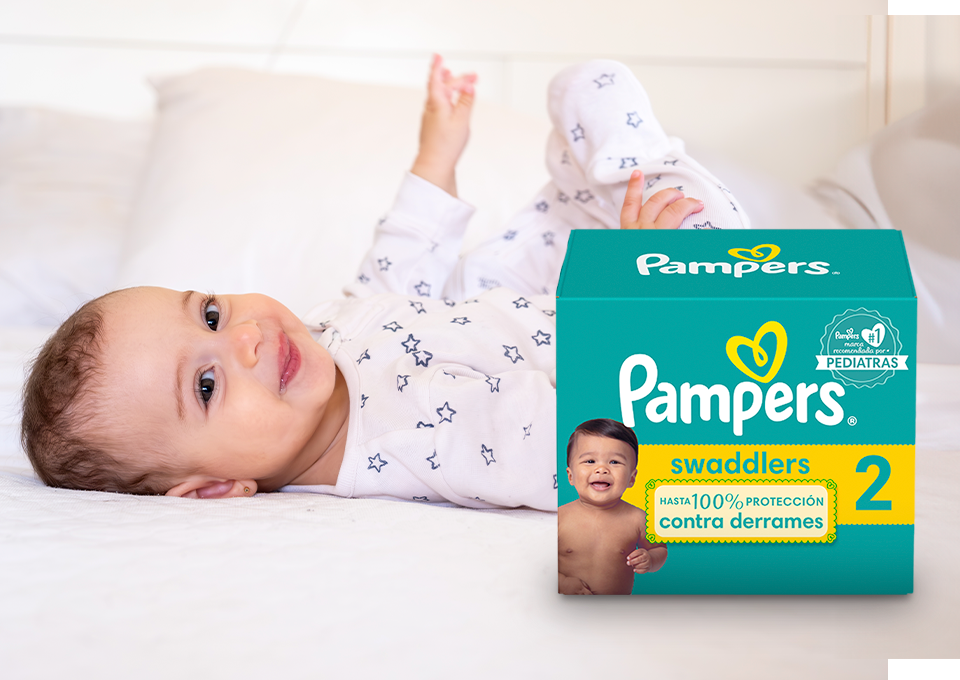 Pañales Pampers etapa 2