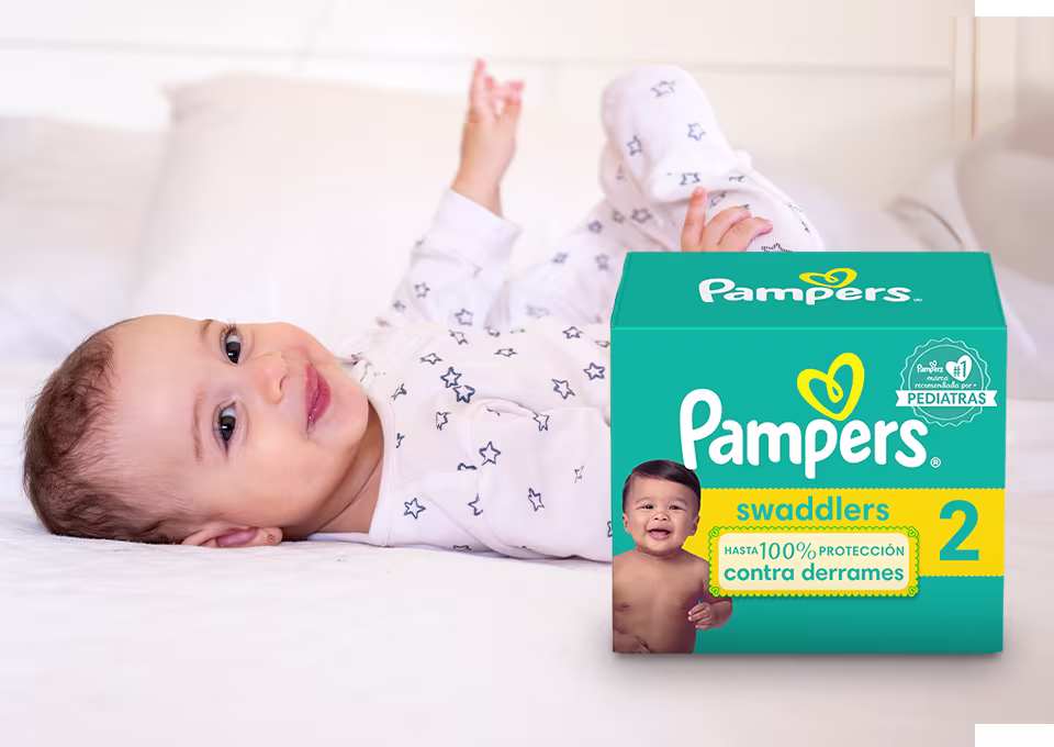 Pañales Pampers etapa 2
