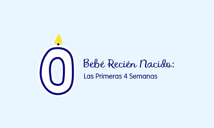 Bebé recién nacido: las primeras cuatro semanas