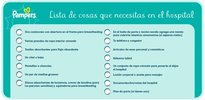 Lista de cosas que necesitas en el hospital. Lista de cosas que necesitas en el hospital.