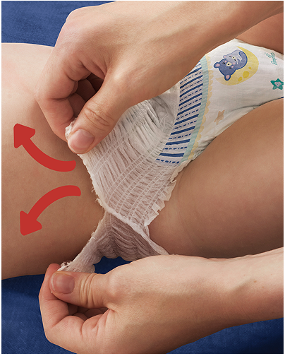 Wideo o tym, jak zdjąć pieluchomajtki