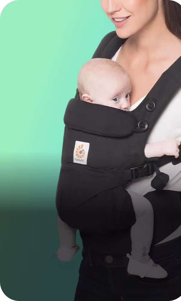 Your Welcome Gift
£30 off on any Ergobaby products