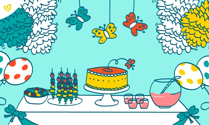 The sweetest thing sip and see decoration idea