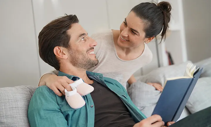 Story time pregnancy announcement to husband