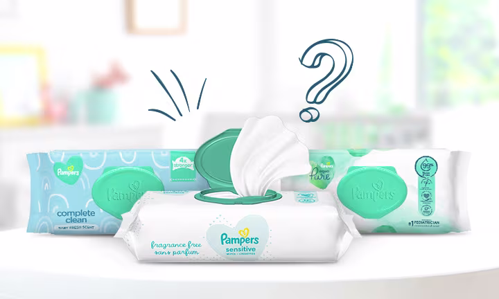 Pampers wipes