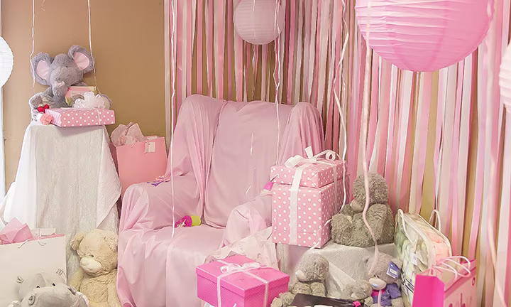 elephant themed baby shower