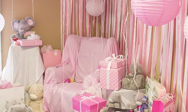 elephant themed baby shower