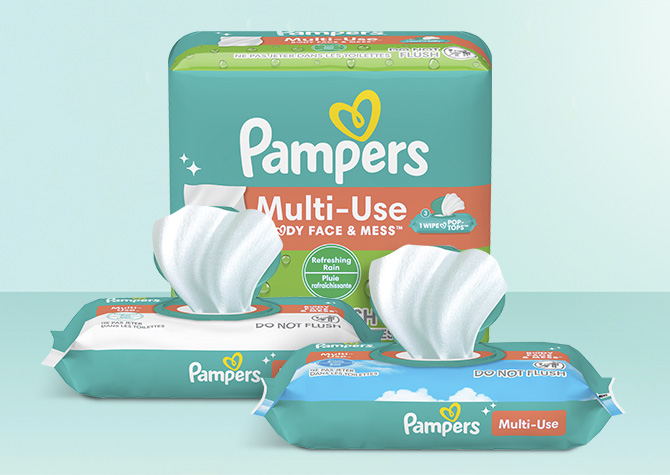 Pampers® Multi-Use Wipes Pampers
