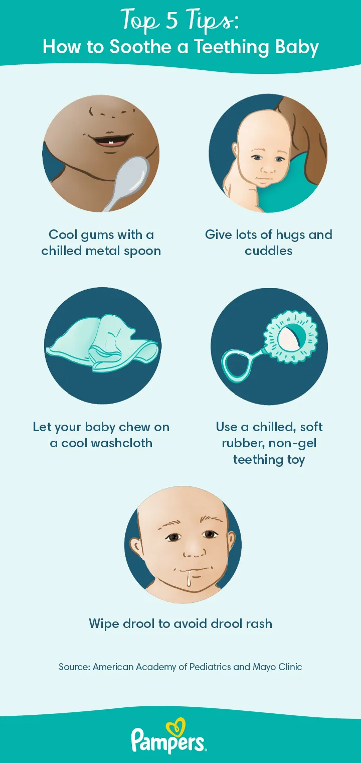 Toddler Molars Month Old Teething Remedies How To Soothe A