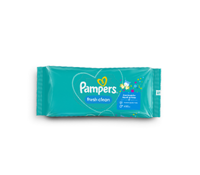 Pack of baby wipes Pampers Fresh Clean Pampers® Fresh Clean
