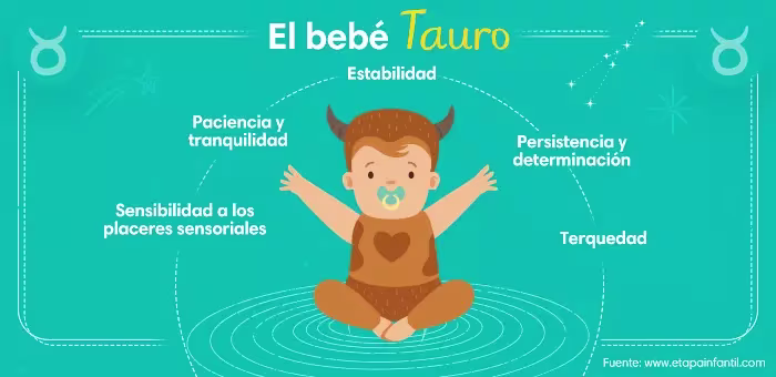 Personalidad del bebé Tauro, tips y más...