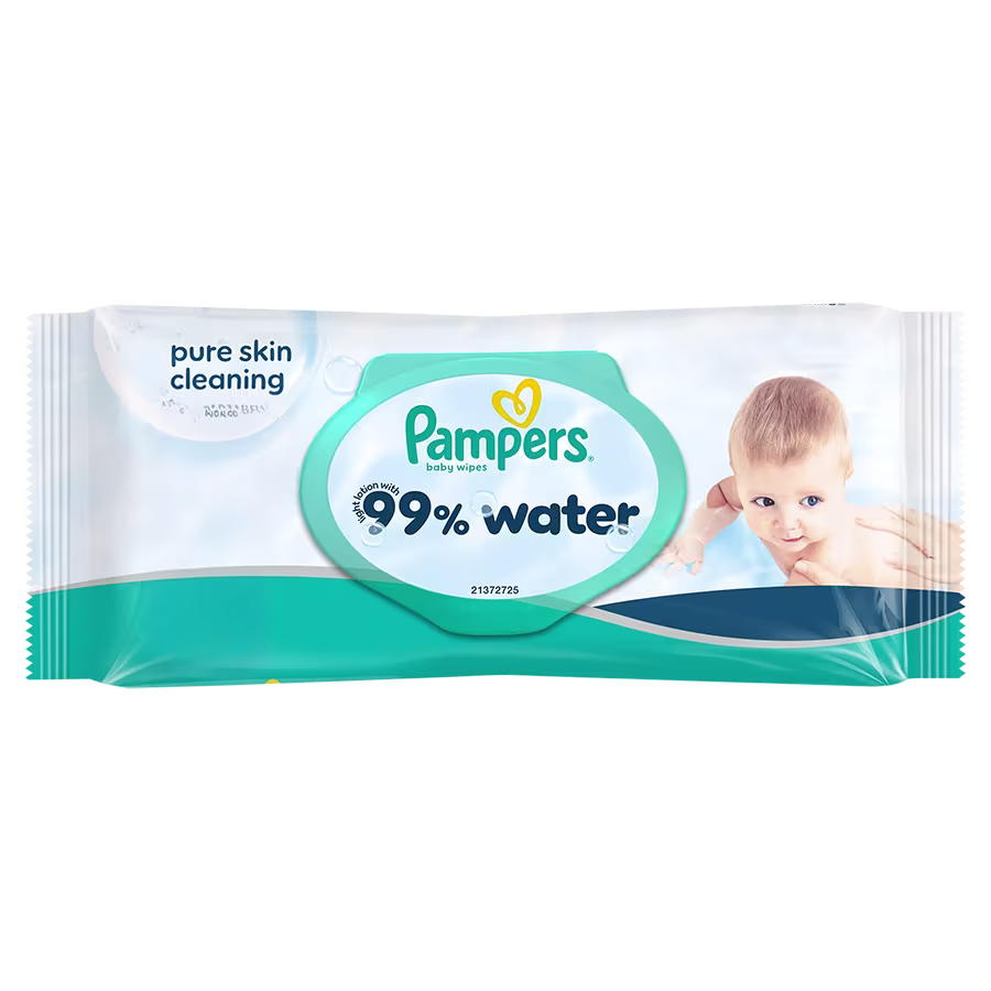Șervețele Pampers® 99% apă