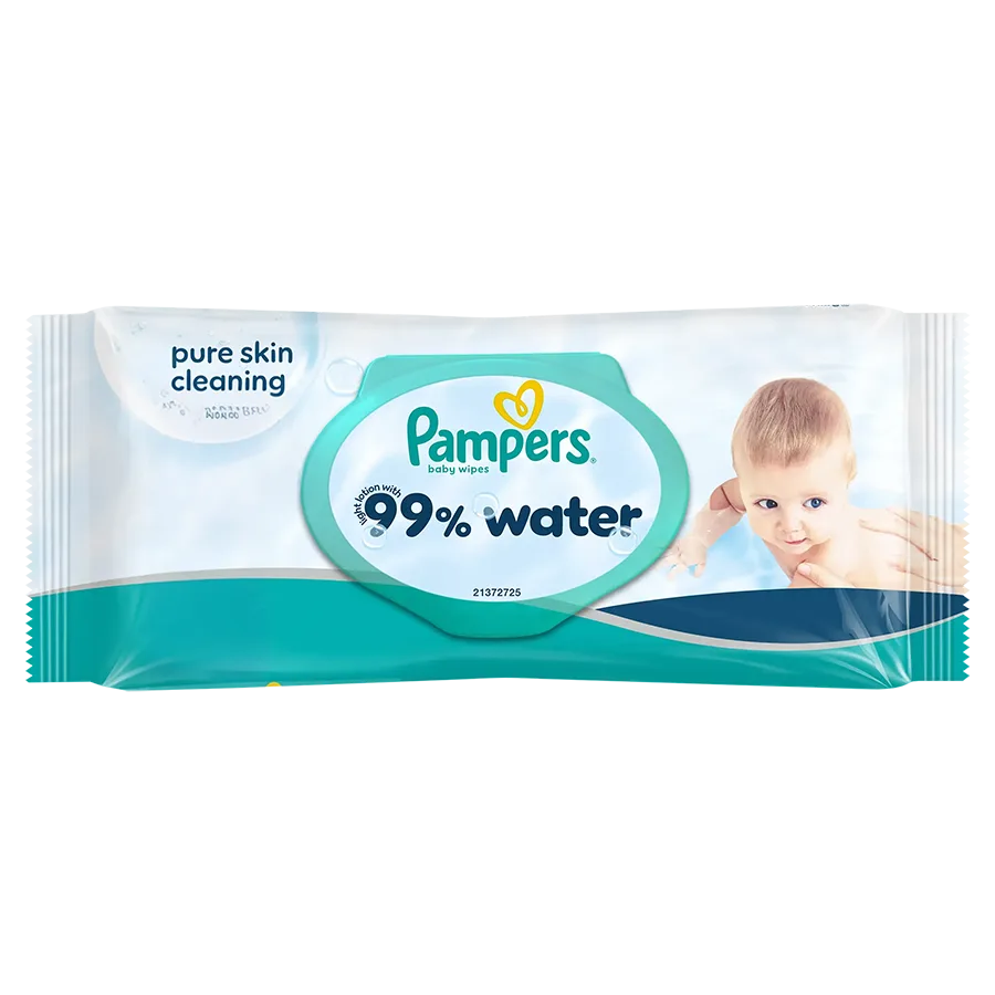 Șervețele Pampers® 99% apă