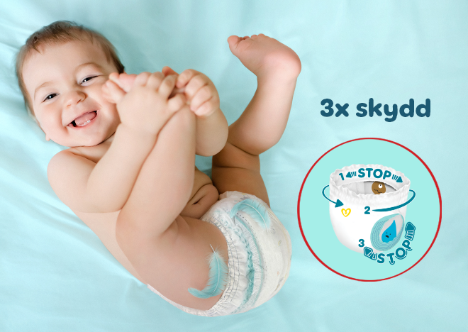 3X skydd + hudkomfort