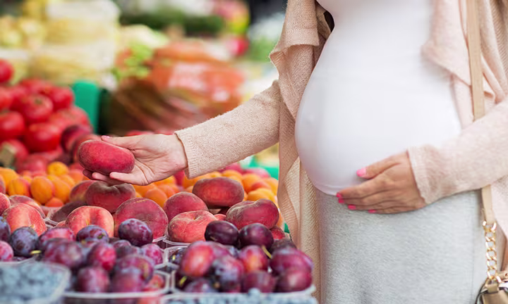 Les fruits et les légumes pendant la grossesse