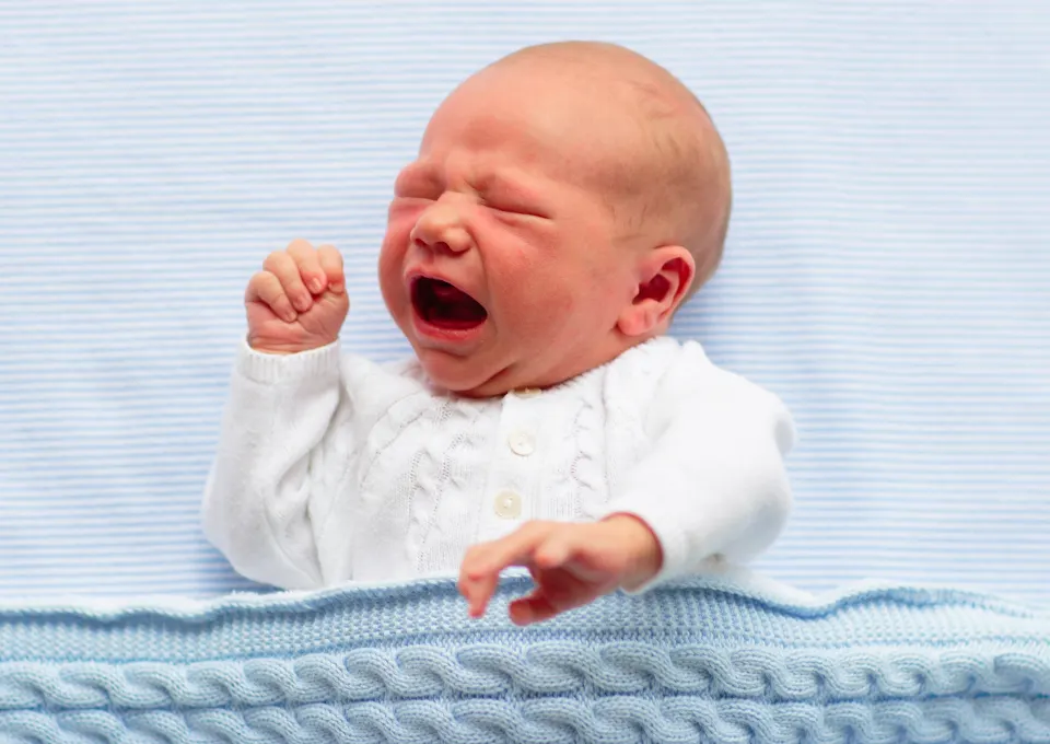 Bebé con apnea del sueño
