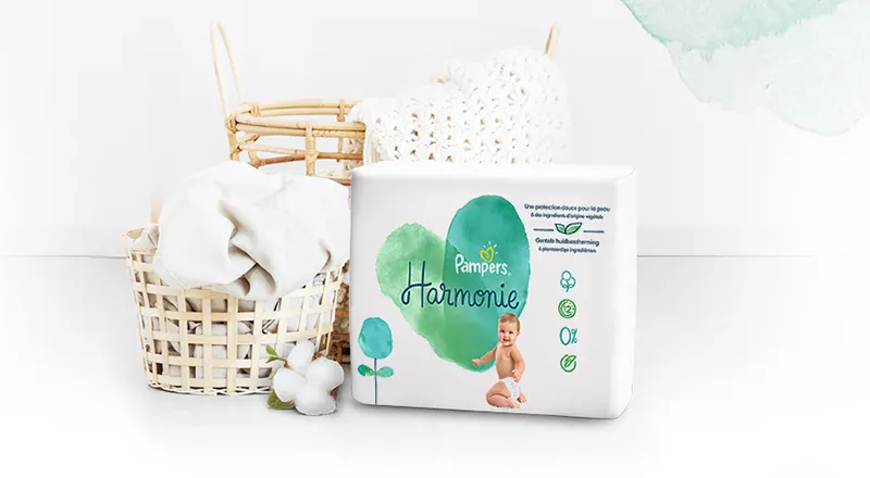 Підгузки Pampers Harmonie