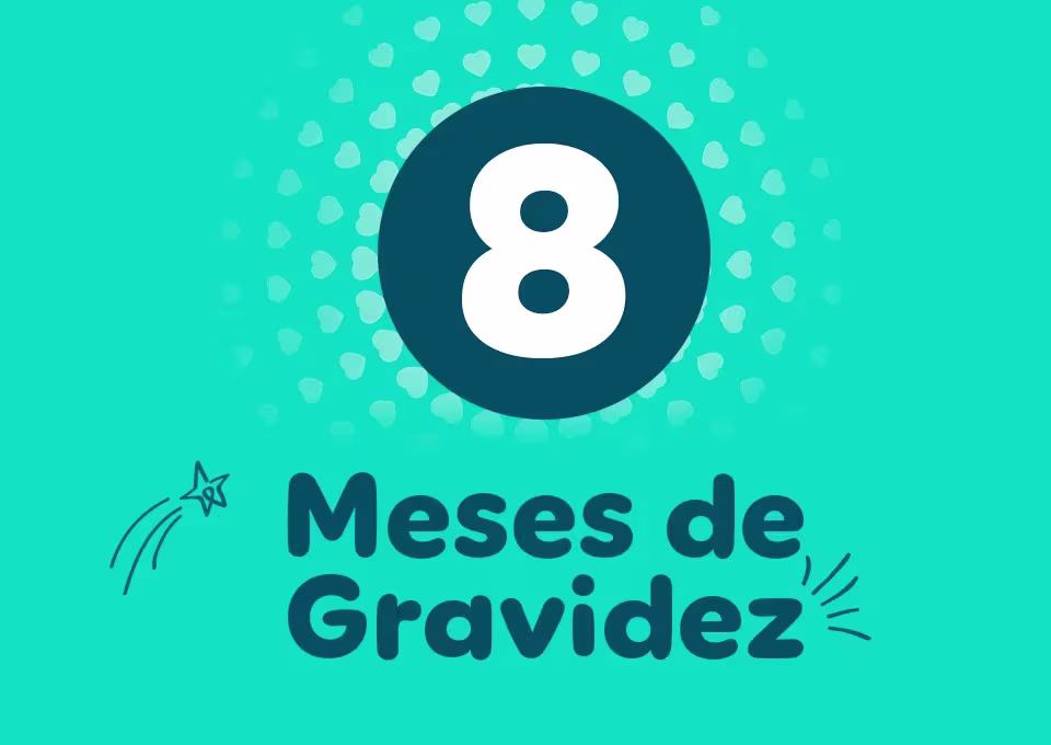 8 meses de gravidez