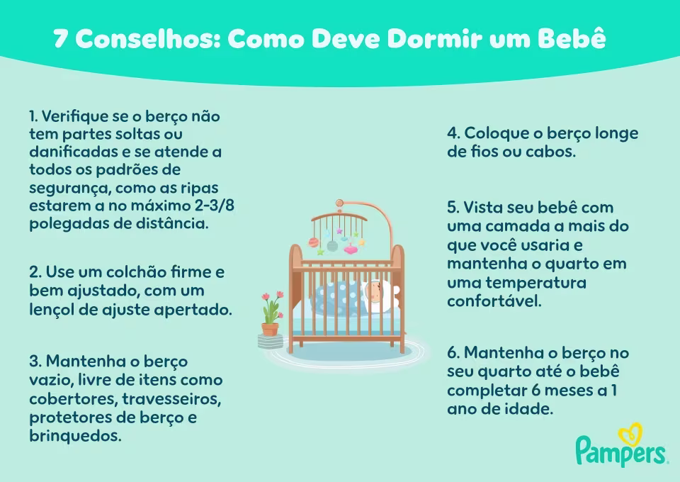 Como deve dormir um bebê Como deve dormir um bebê