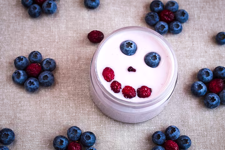 Yaourt et fruits