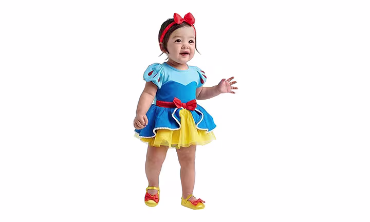 YuDanae Baby Girls Princess Romper Dress with Headband for Toddler 3-18 Months