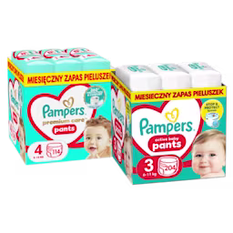 Opakowanie Pampers Premium Care