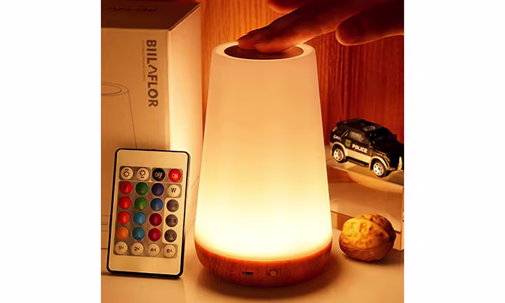 GKCI Touch Lamp, Portable Sensor Control Bedside Lamps