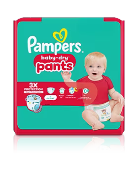 Pack Pampers Baby-Dry Pants