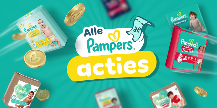 Ontdek alle Pampers acties