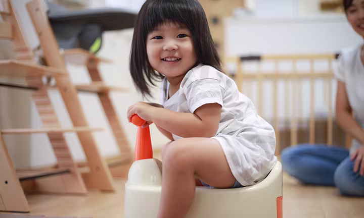 トイレトレーニングの準備ができているサイン